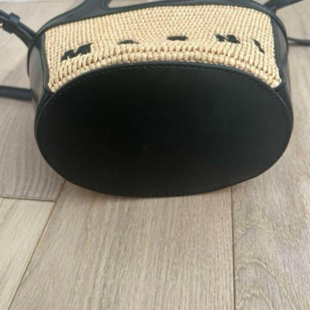 MARNI マルニ Tropicalia micro ブラックレザー