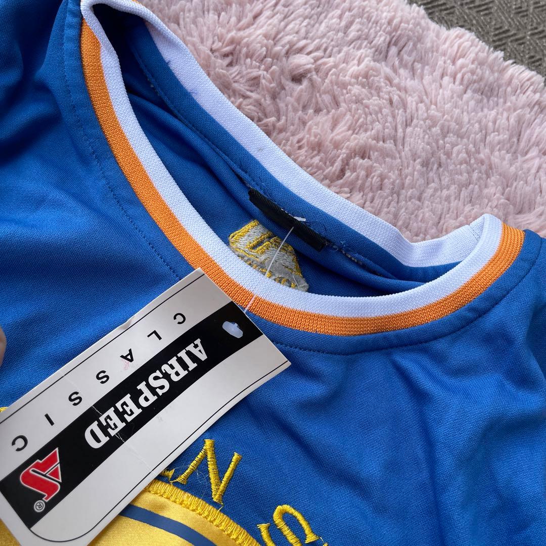 希少 レア　ステフィンカリー ユニフォーム　ウォリアーズ　青　＃30　XL