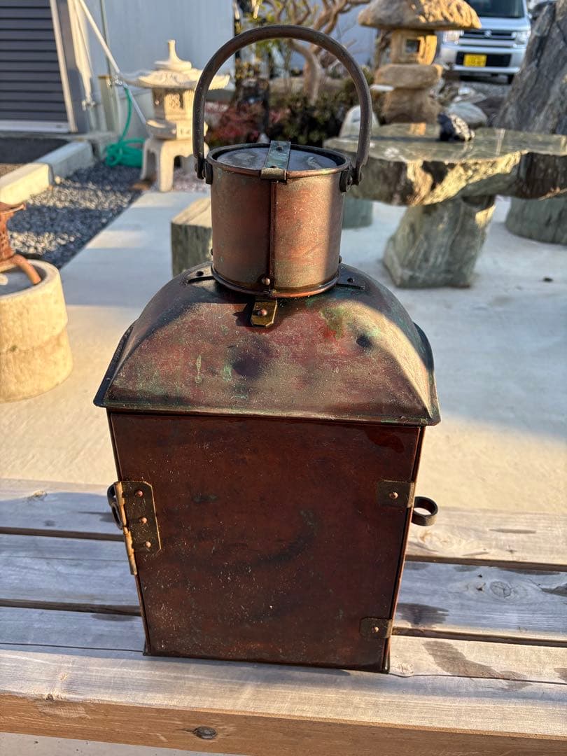 船燈ランプ　アンティーク　ランタン