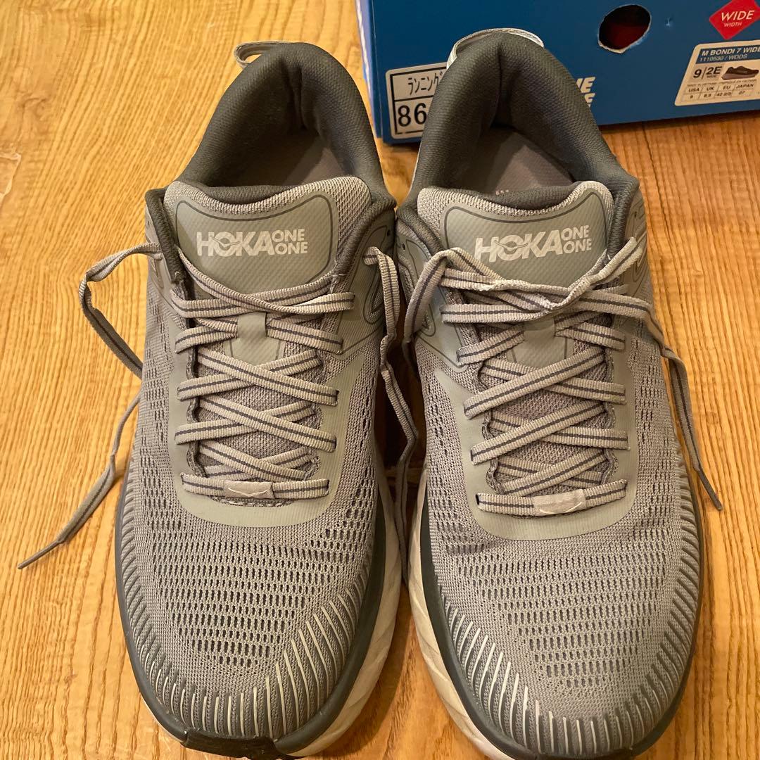 HOKA ONE ONE ホカ オネオネ M BONDI 7 27cm 2E