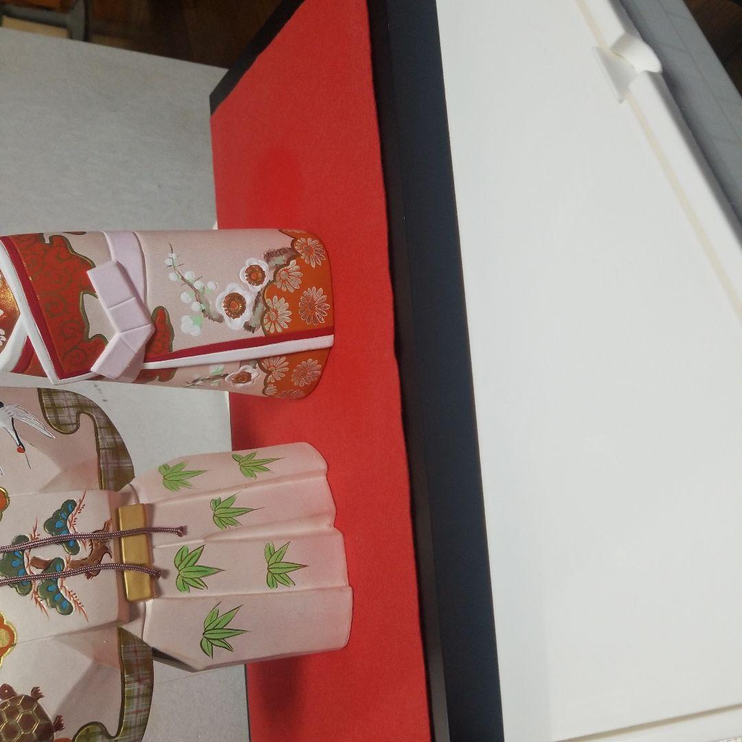 希少 博多人形 立ち雛