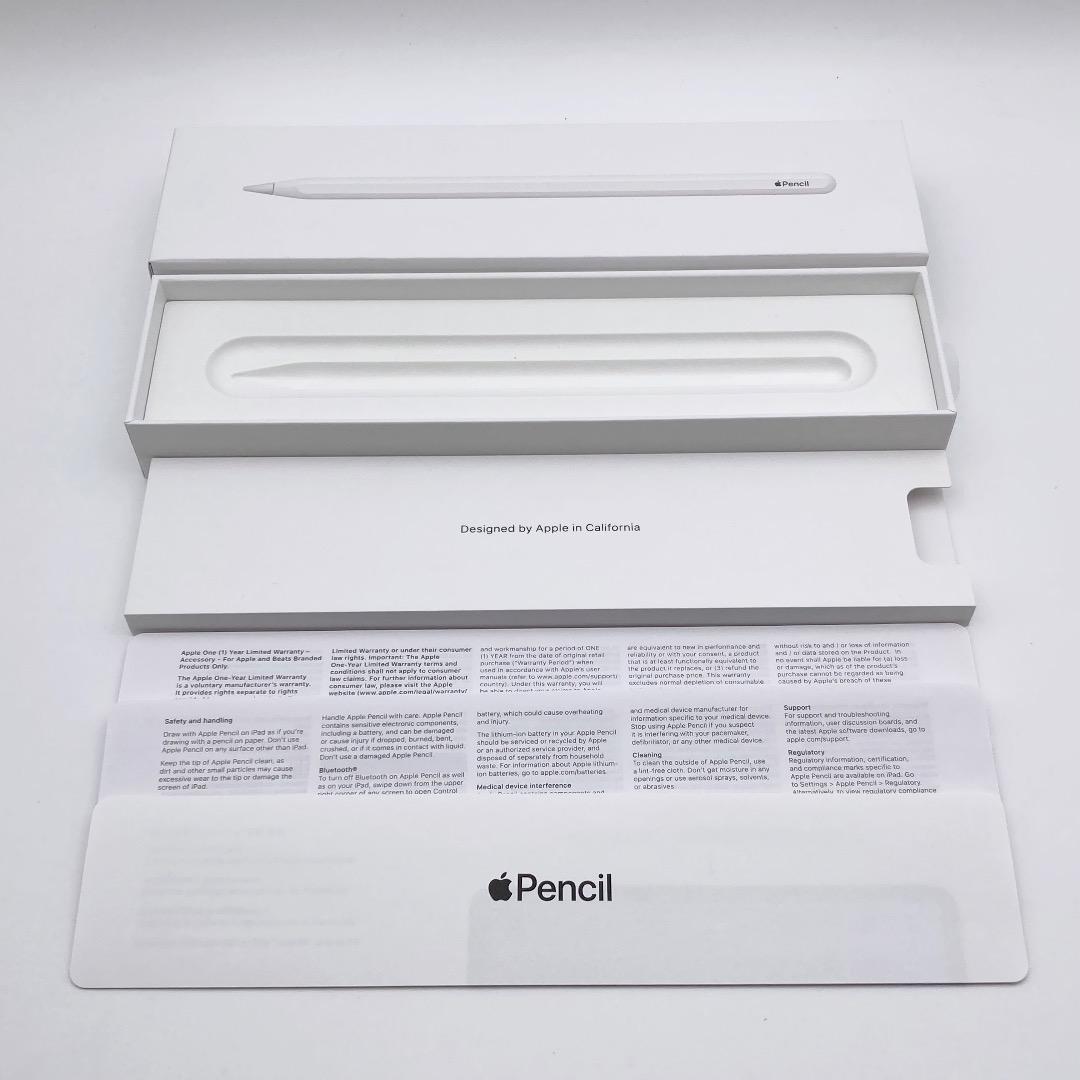 美品 Apple Pencil 第2世代 純正品 箱 説明書 付 A2051
