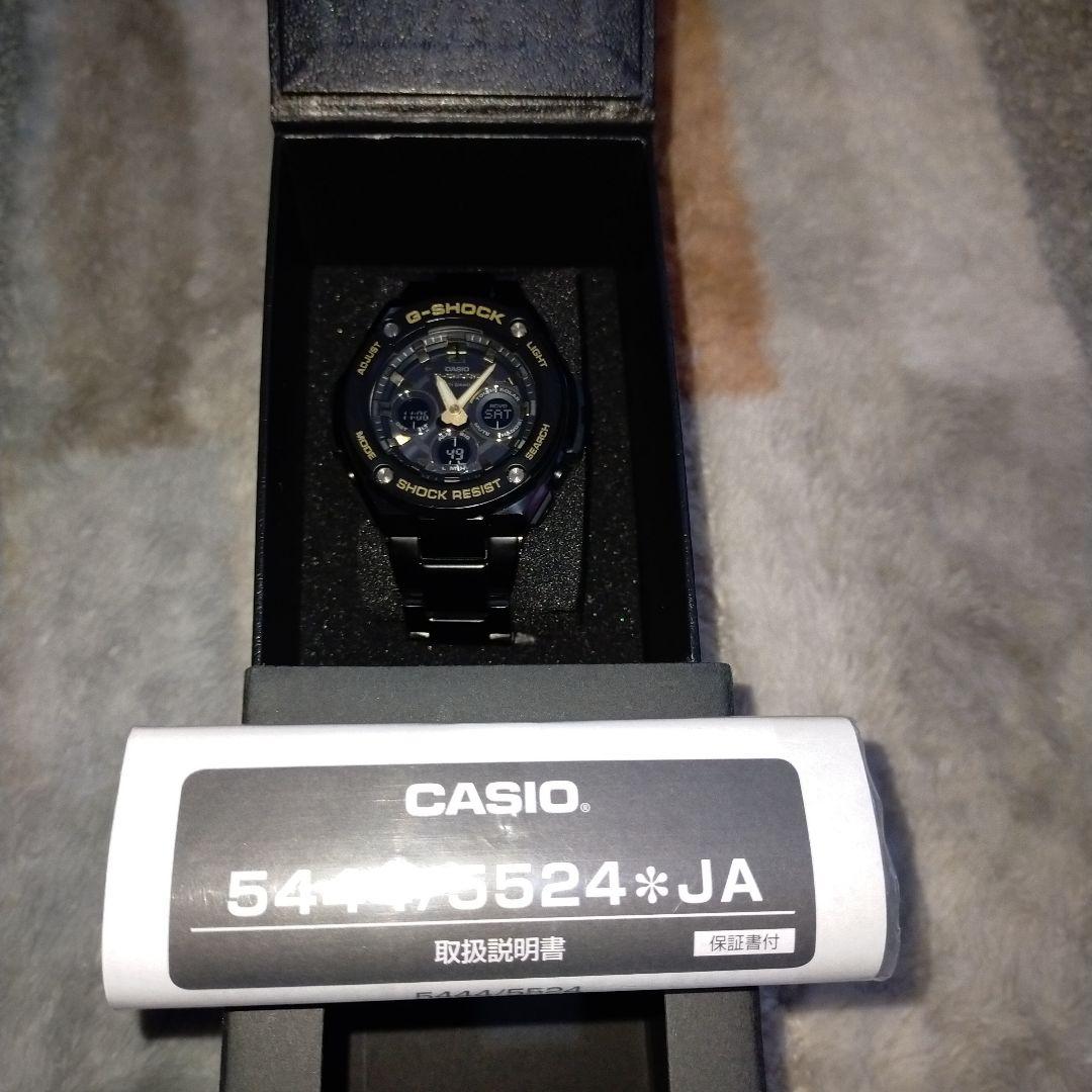 超美品G-STEELTOUGHSOLAR Black ＆ Gold Series