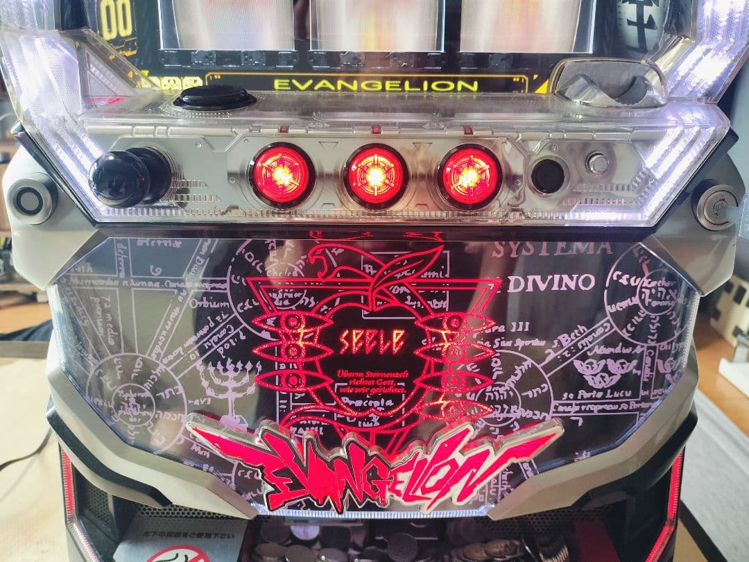 レア パチスロ 実機 エヴァンゲリヲン〜決意の刻〜 送料込　すぐ遊べるセット