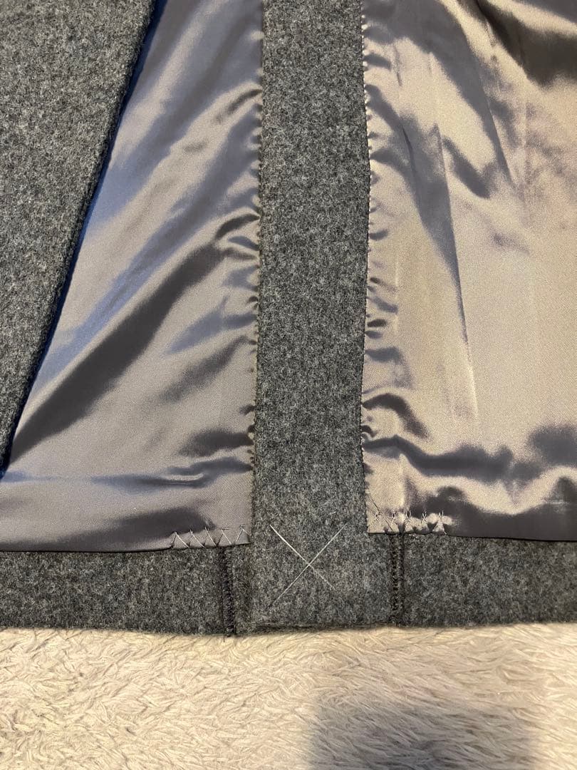 未使用　北欧暮らしの道具店　3WAYアレンジ襟かろやかチェスターコート　グレー