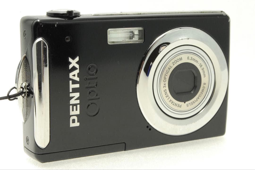 PENTAX Optio V10 ❤️スマホ転送 ブラック コンデジ カメラ