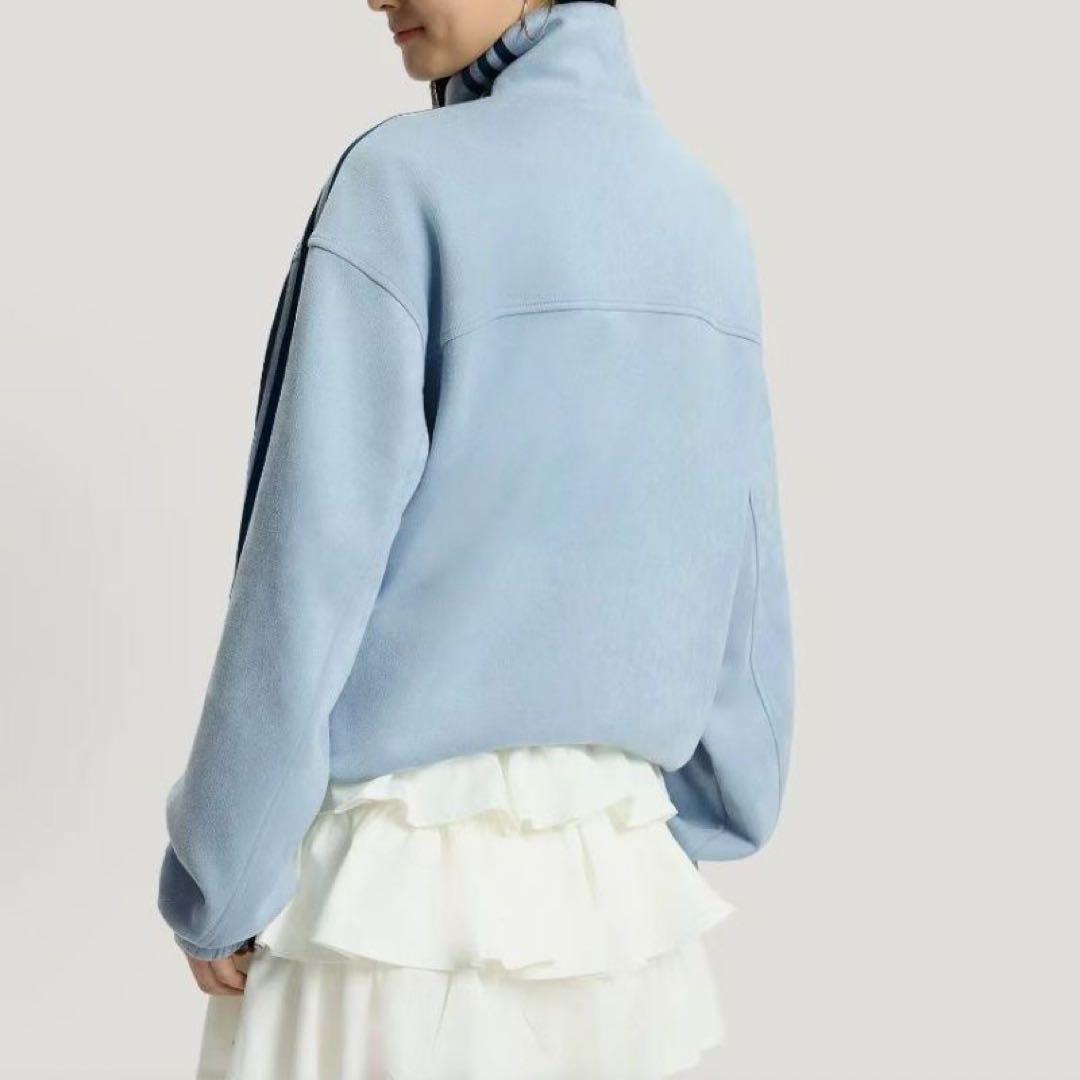 adidasアディダス 中国限定 蛇年トラックジャケット　ライドブルーMサイズ