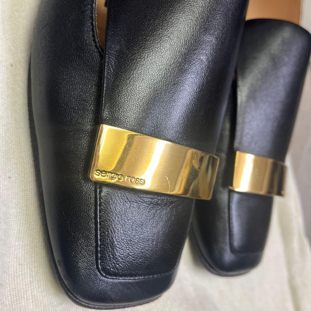 セルジオロッシ ローファー スリッパ sr1 23.5cm