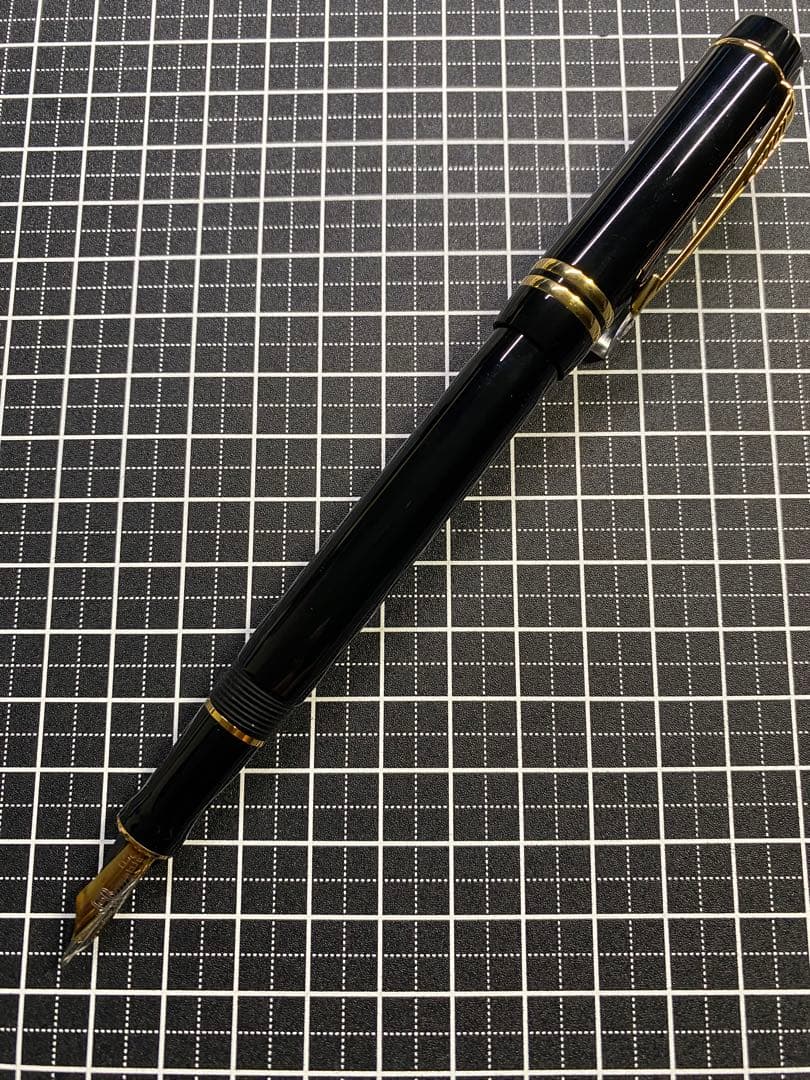 筆記具 PARKER Duofold International BLACK GT FP