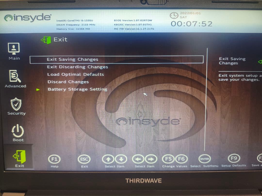 Windowsノート本体 THIRDWAVE F-14RP5 i5 1335U