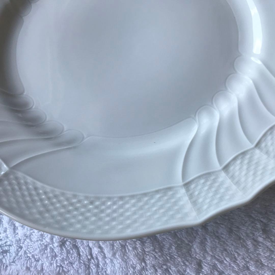 ジノリ新品ベッキホワイト　26cmプレート