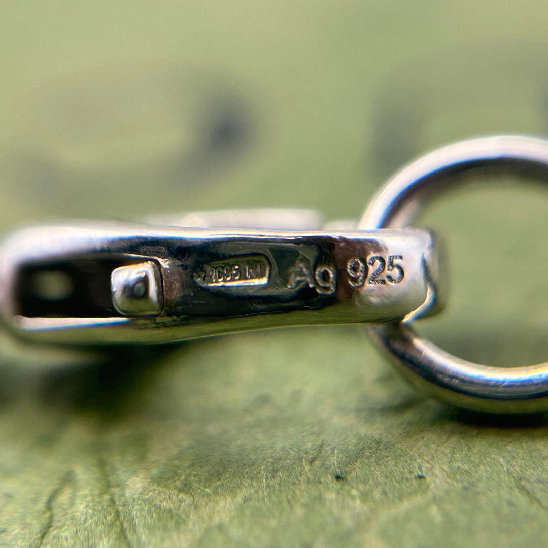 美品　グッチ　あずき　チェーンのみ　ネックレス　シルバー　925 約50cm