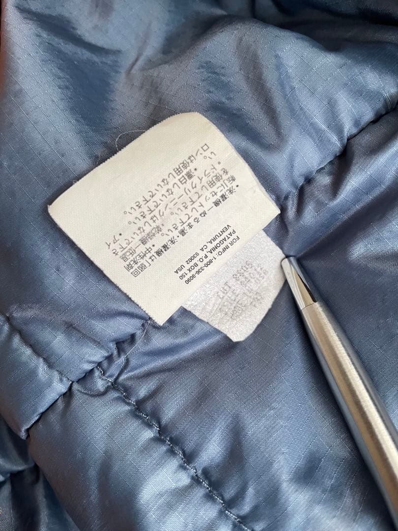 希少97年USA製patagoniaパタゴニア パフボール ベストLマンゴー