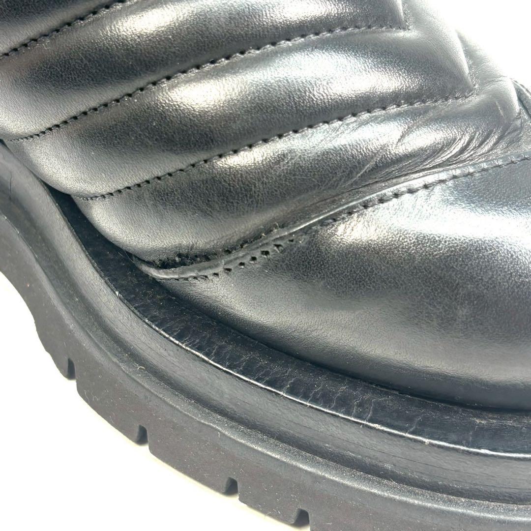 ボッテガヴェネタ　サイドゴアブーツ　キルティング　35