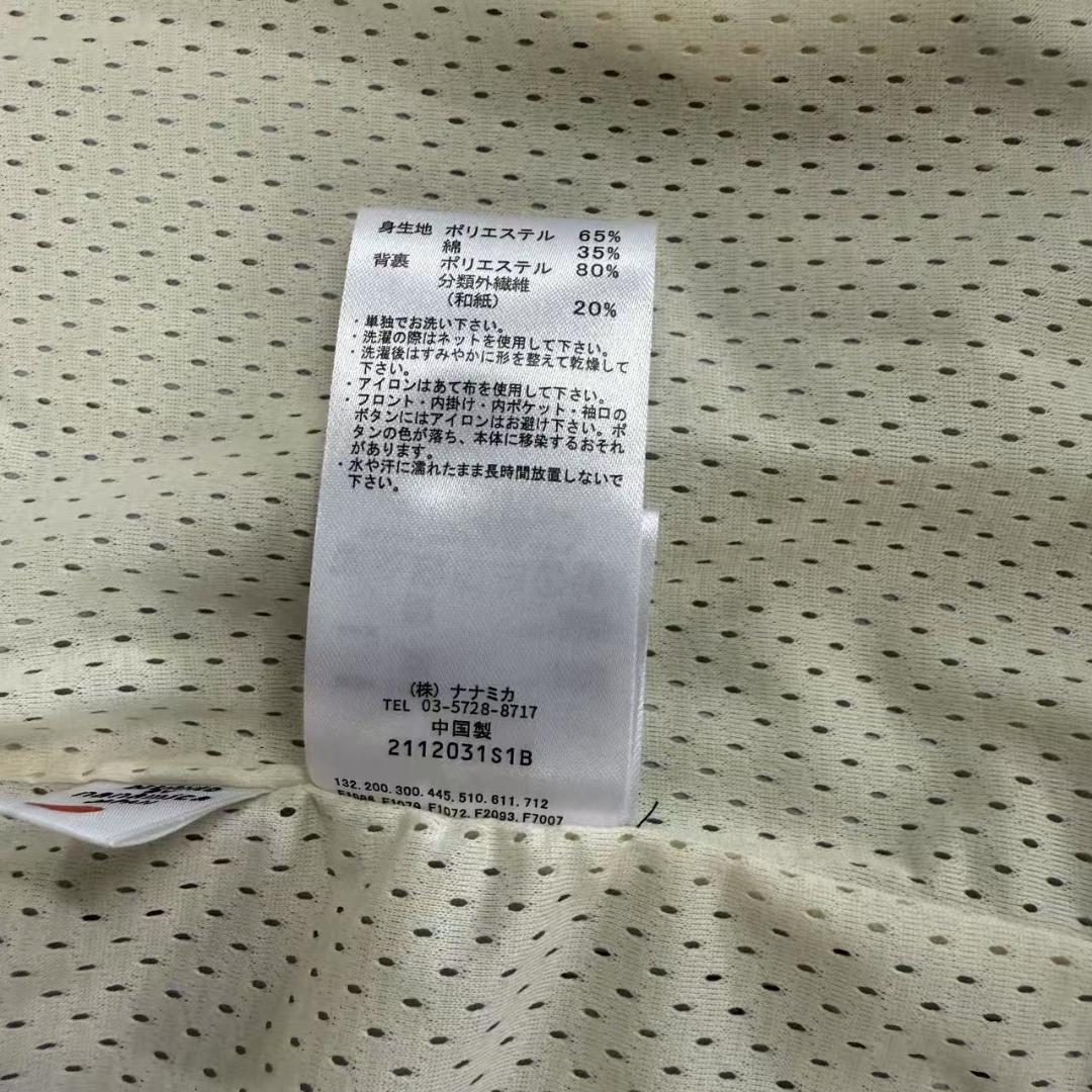 nanamica GORE-TEX 防水 コーチジャケット ネイビー L