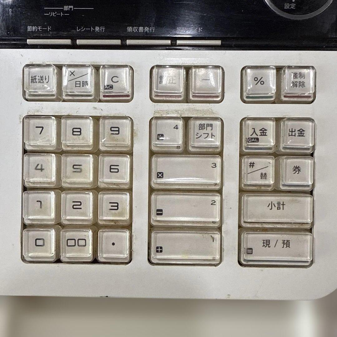 カシオ　レジスター SE-S30ホワイト/シルバー中古品