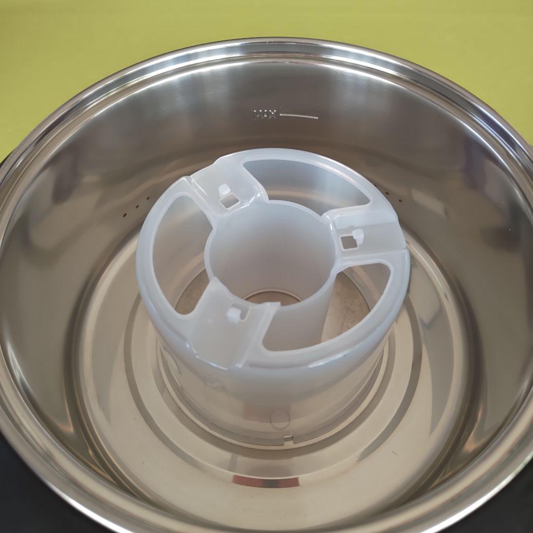 Ocrasi せいろ 電気蒸し器　O'MUSU オムス　ブラック