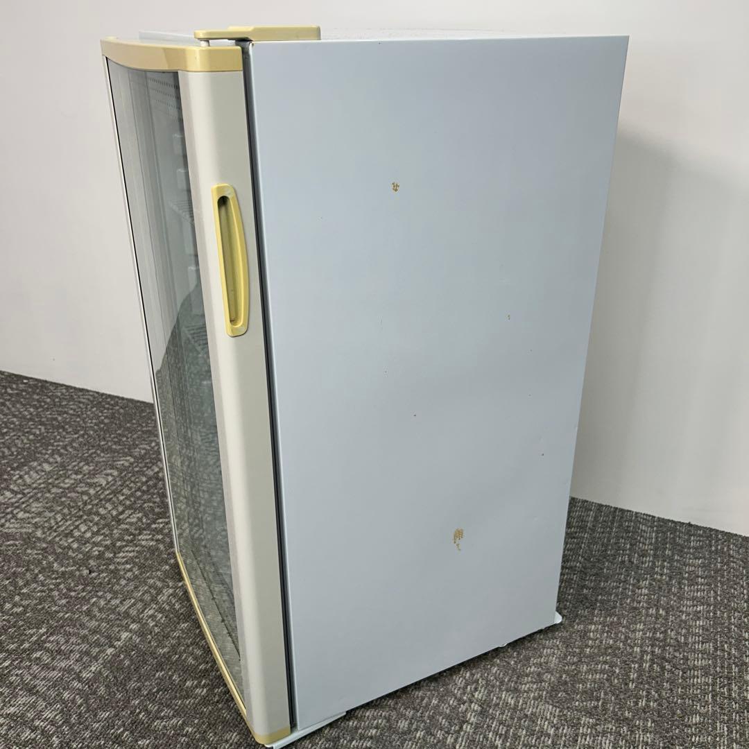 86業務用 冷蔵ショーケース オフィスコンビニ XW-105 左右開き 小型