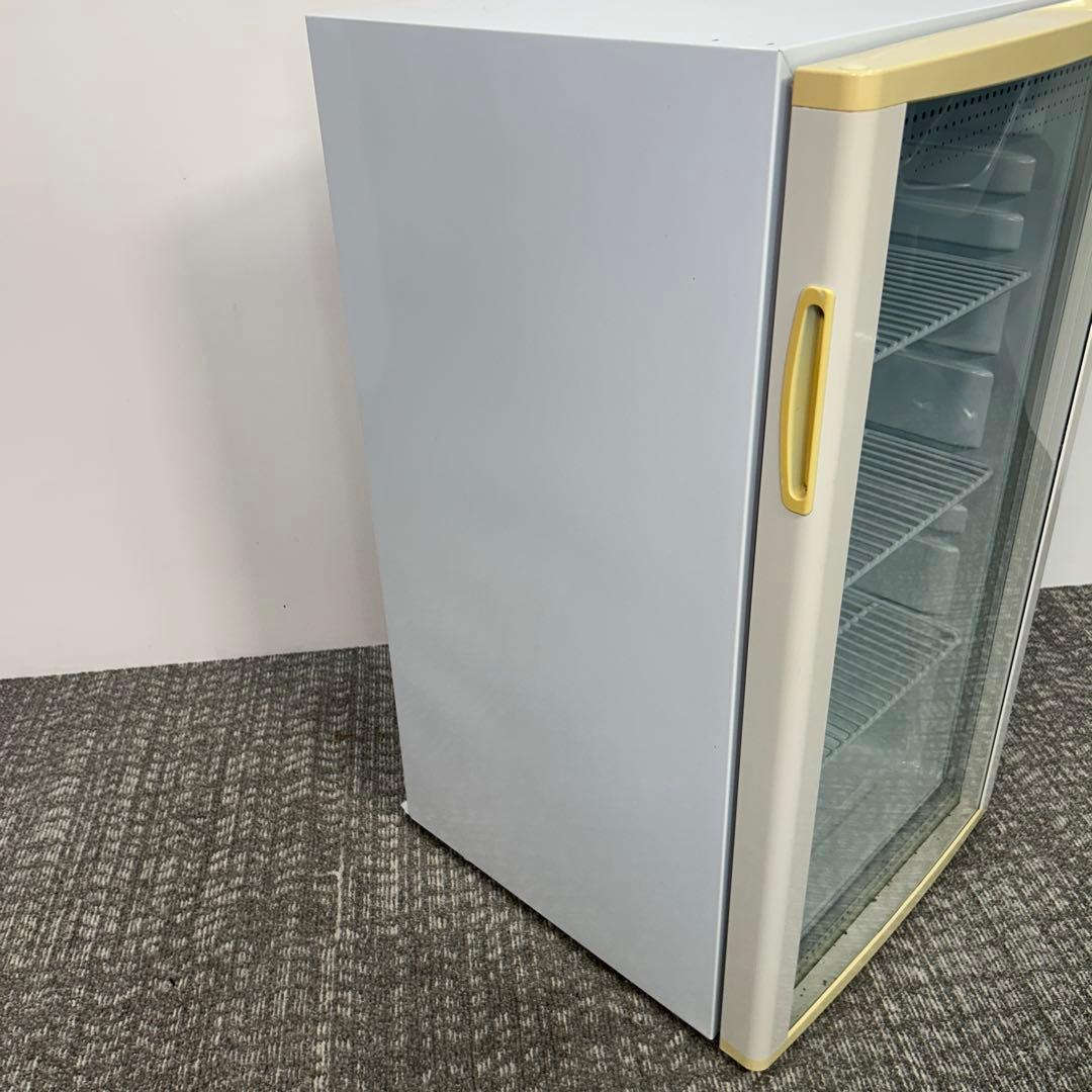 86業務用 冷蔵ショーケース オフィスコンビニ XW-105 左右開き 小型