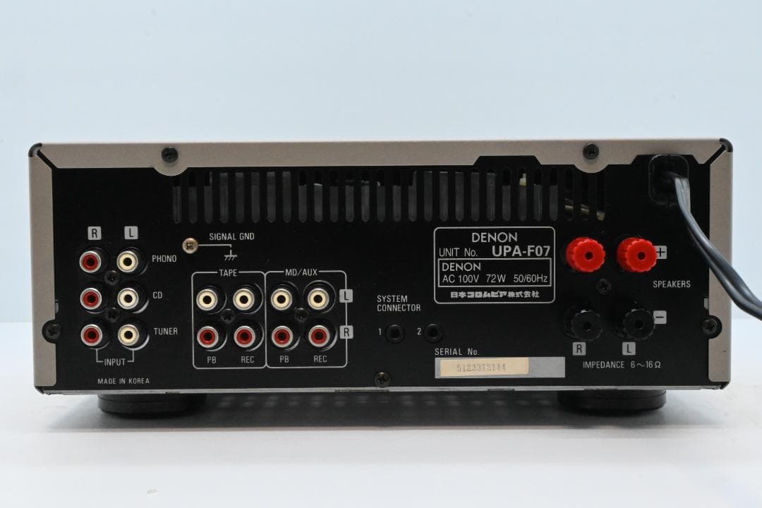 ◆◇ＤＥＮＯＮ　ＵＰＡ－Ｆ０７　【動作品 美品】◇◆