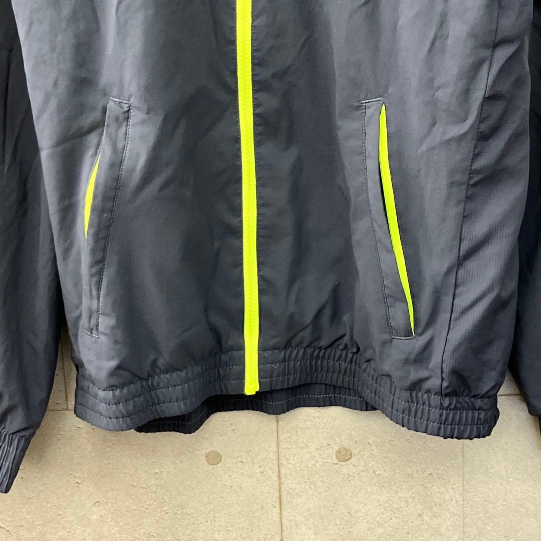 adidas アディダス ジャージ上下 メンズセットアップ メッシュ M 紺 黄