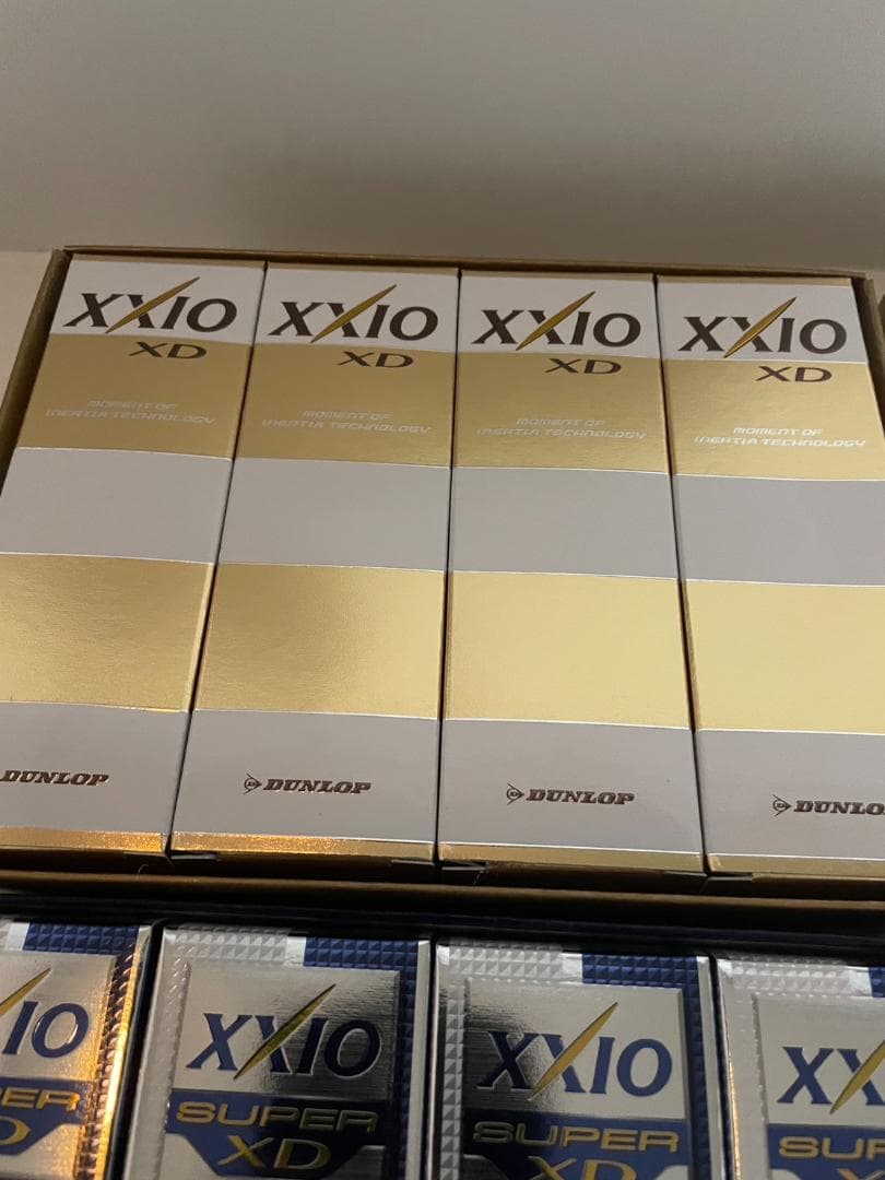 ●ゴルフボール4箱セット ●XXIO SUPER XD Newing