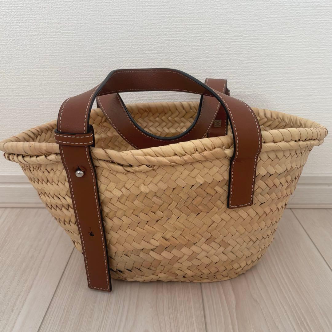 LOEWE ロエベ バスケットバッグ スモール タン 正規品