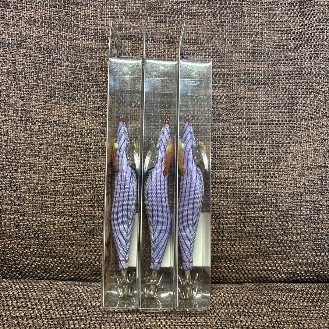 林釣漁具製作所　エギザル　餌木猿　紫式　3.5号　3個セット