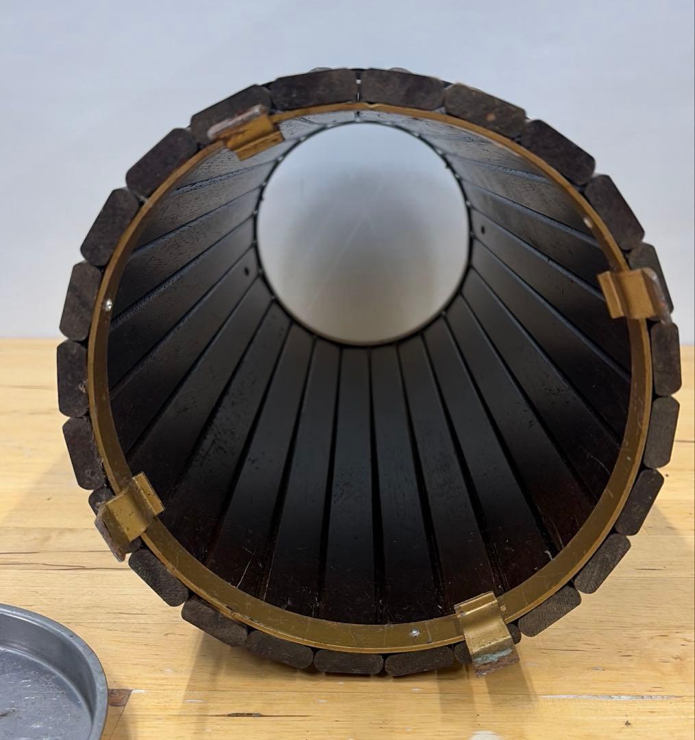 Karimoku カリモク 木製傘立て ダークブラウン