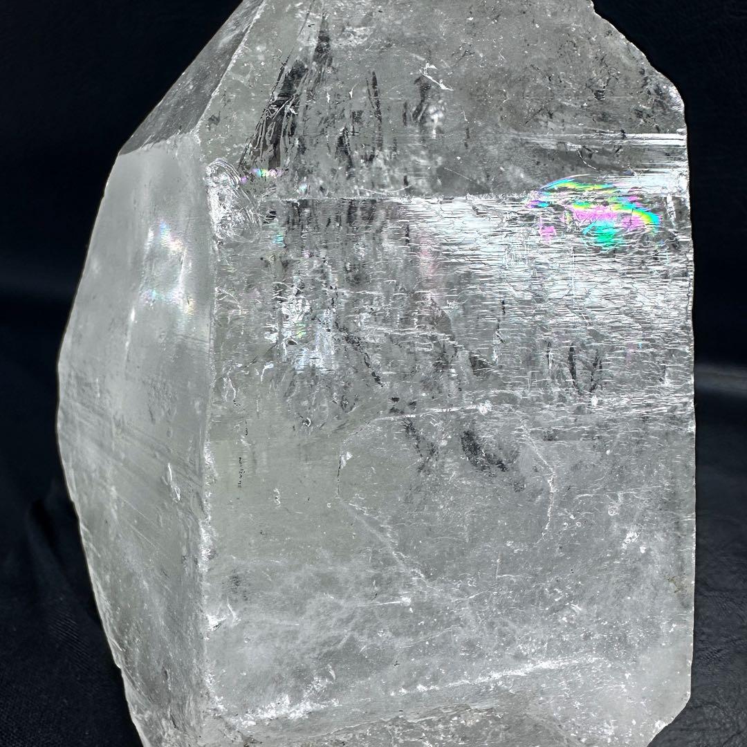 別格高級品 ❗️巨大❗️超強いパワー虹入り☆ヒマラヤ水晶パワーストーン浄化A1163