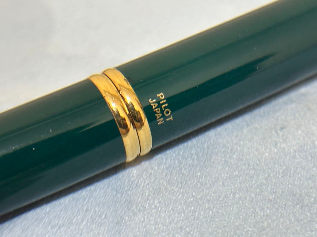 ぶ*ん様 PILOT パイロット k18 750 グリーン 万年筆 キャップレス