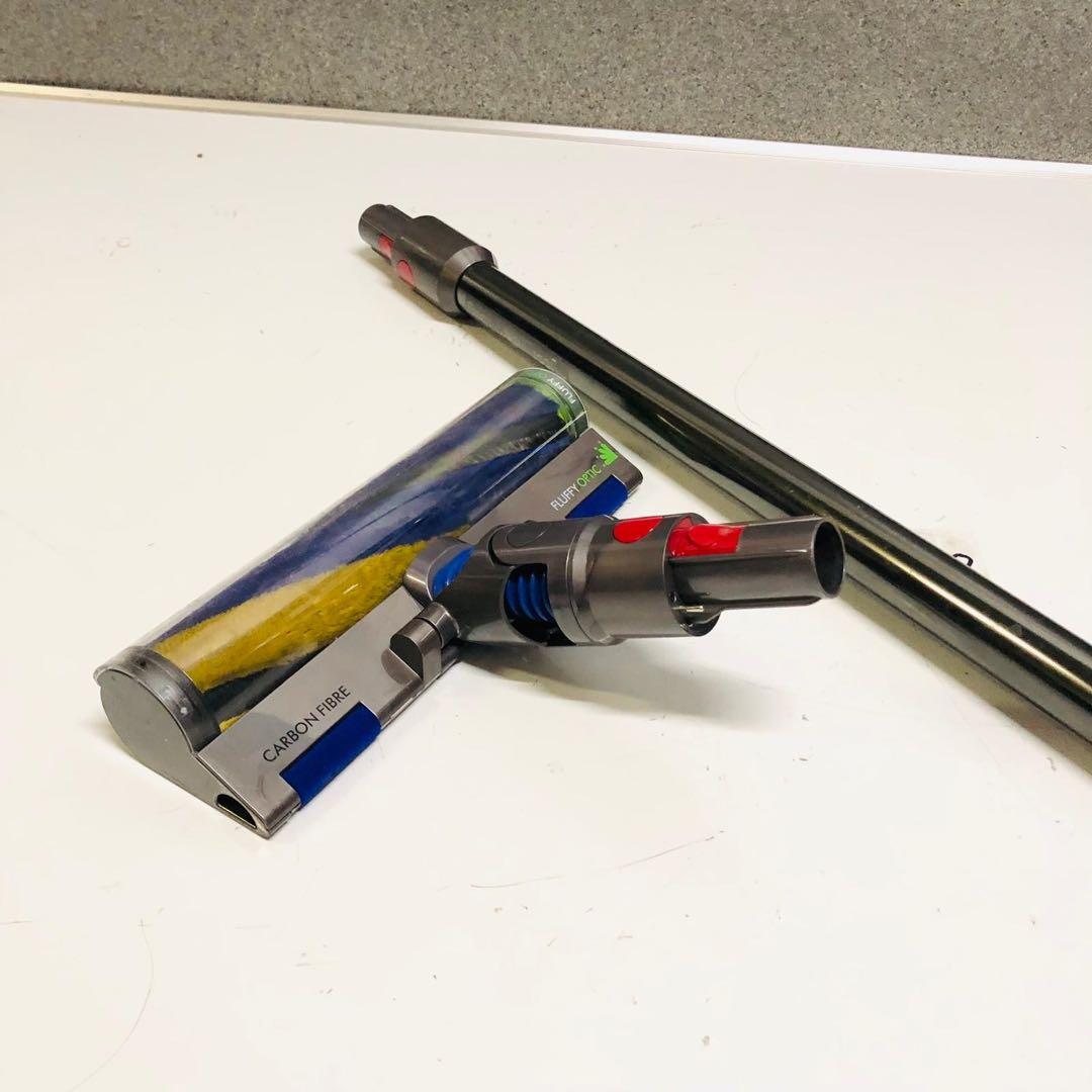 ダイソンSV20 v12 Detected 純正ダブルソフトローラーヘッド動作品