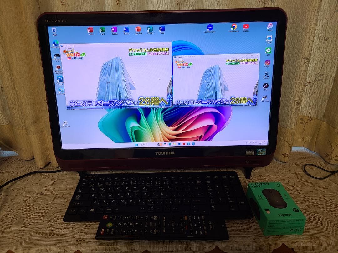 東芝TVPC BSCS地デジW視聴OK Corei7 3TB HDD 16GB