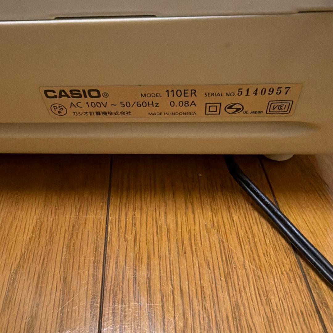CASIO レジスター 110ER ジャンク品