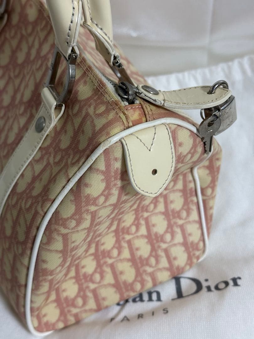 Christian Dior トロッター ミニボストン バッグ 正規品 希少
