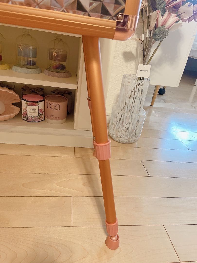 Francfranc ドレッサー ヴァリーズ ハリウッドボックス L コッパー