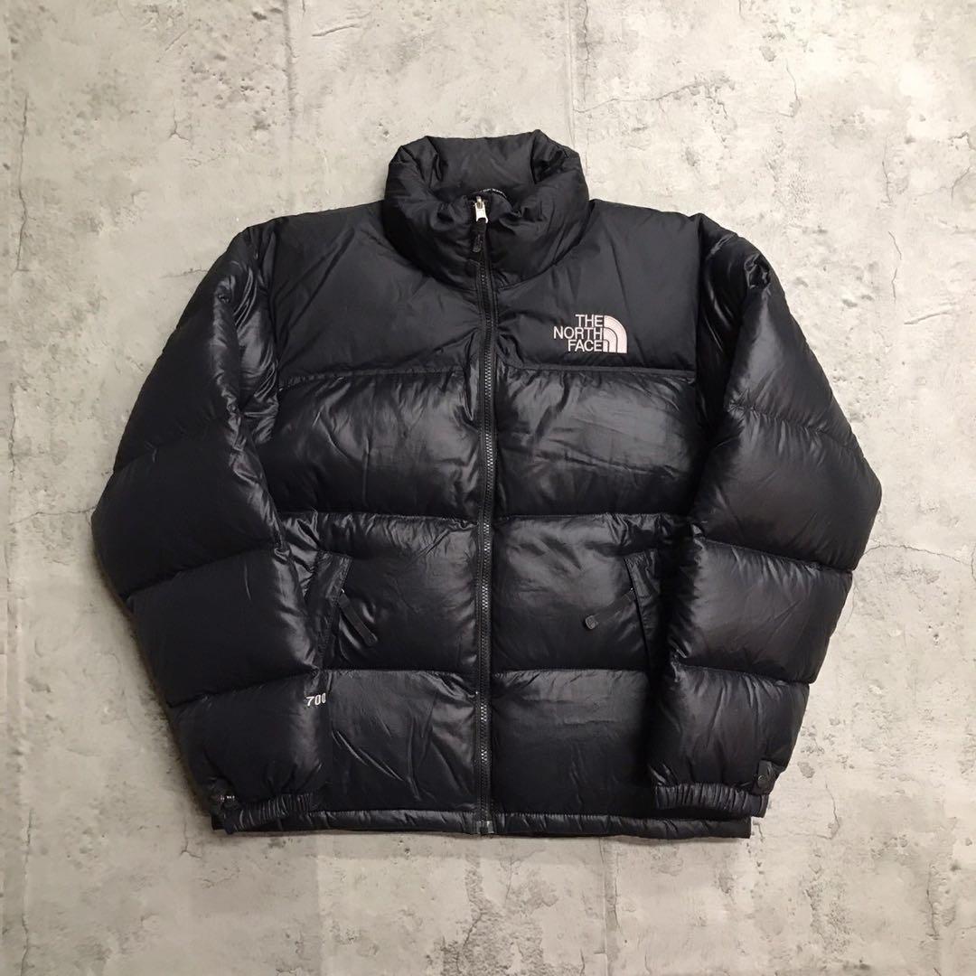 刺繍　700フィル 状態良好　メンズS ヌプシ　ザノースフェイス　ダウン