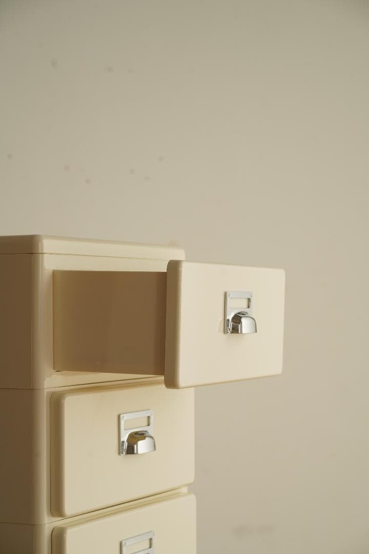 【アイボリー】チェスト 組立不要 4段 収納ケース 収納ボックス 引き出し