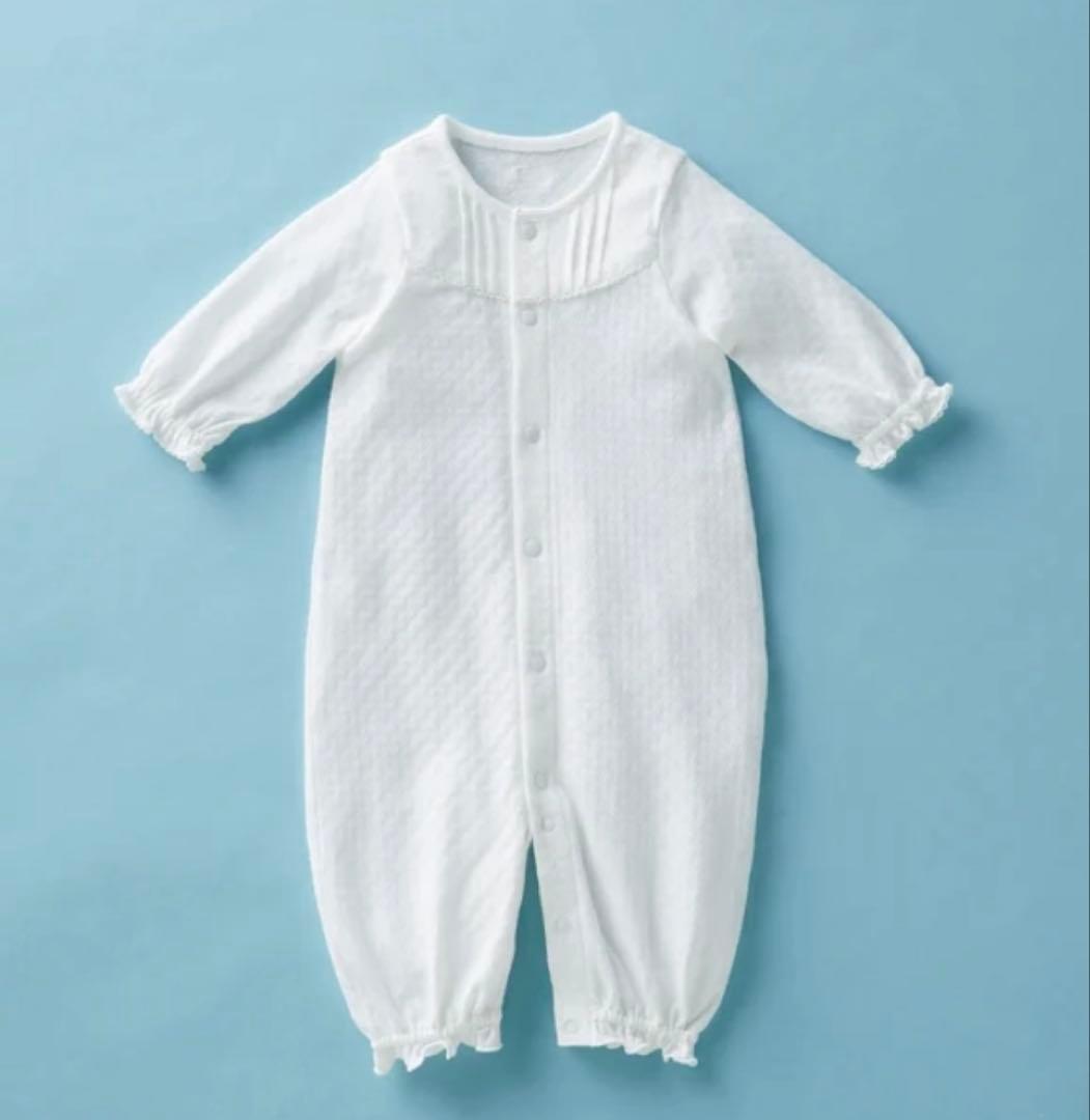 現行　新品ミキハウス　セレモニードレスセット　通年向け　お宮参り　退院　出産準備