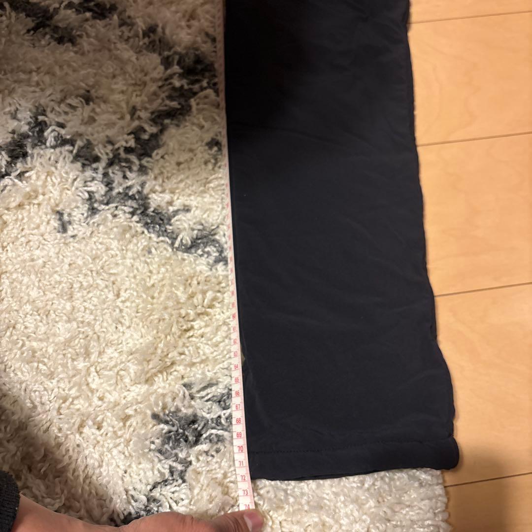 アンパスィ中綿ダウンパンツサイドロゴ