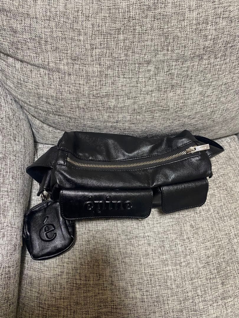 épine pouch Pocket bag Black