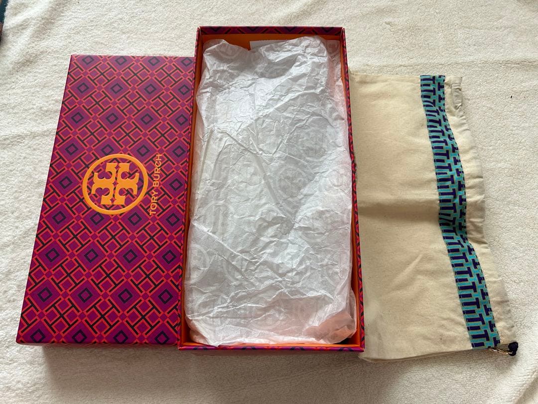 TORY BURCH ブラック フラットシューズ