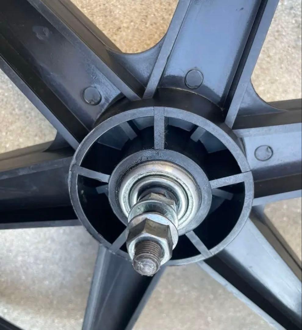 20インチ ブラック BMXプラスチックホイール