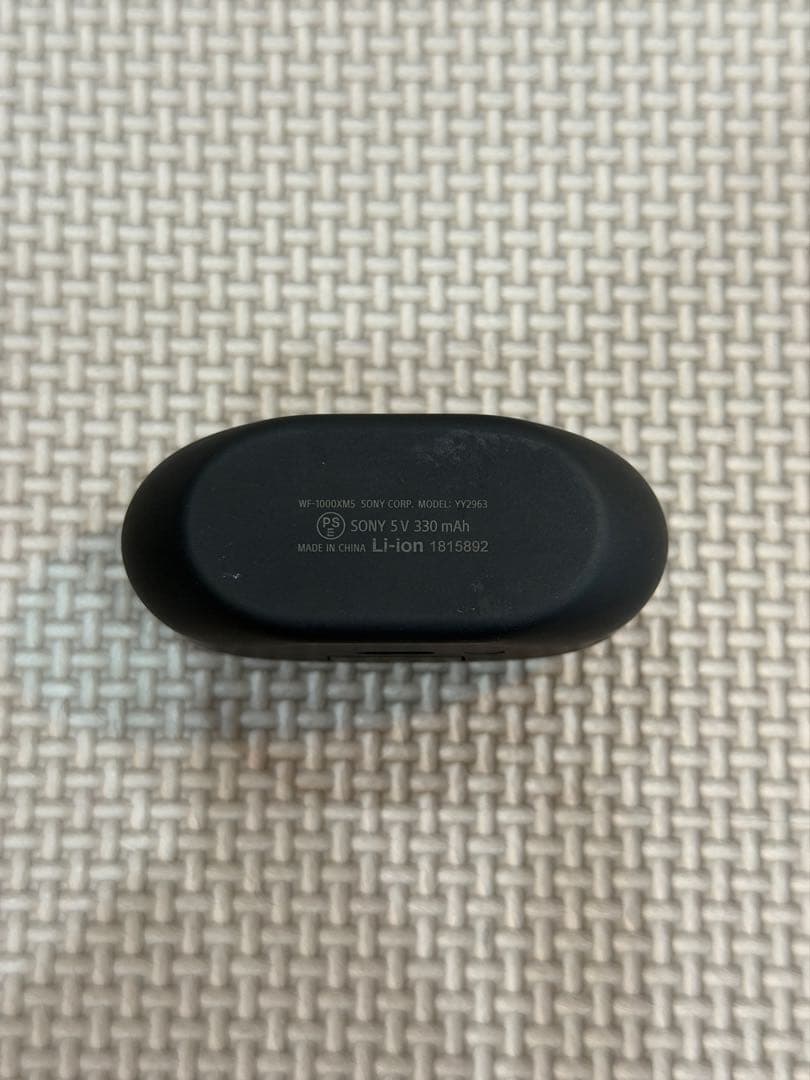 【極美品】SONY WF-1000XM5 ブラック ワイヤレスイヤホン