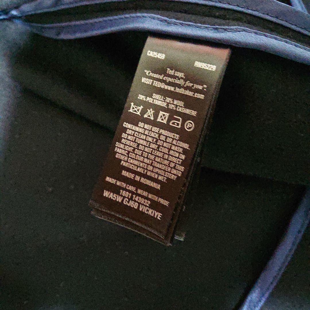 TED BAKER 黒 ケープコート S