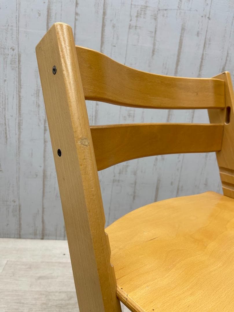 STOKKE TRIPP TRAPP ナチュラル ハイチェア ベビーチェア　2