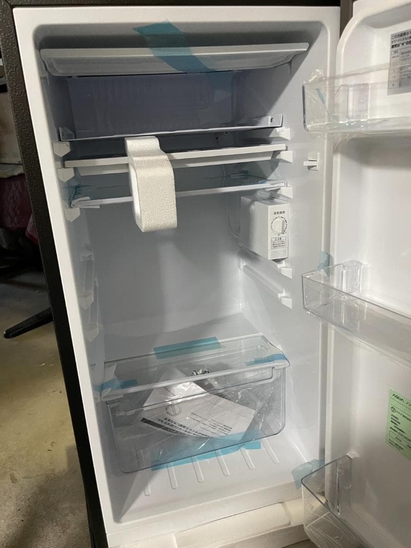 K☆034 AQUA 1ドア冷蔵庫 AQR-9R 未使用訳あり品