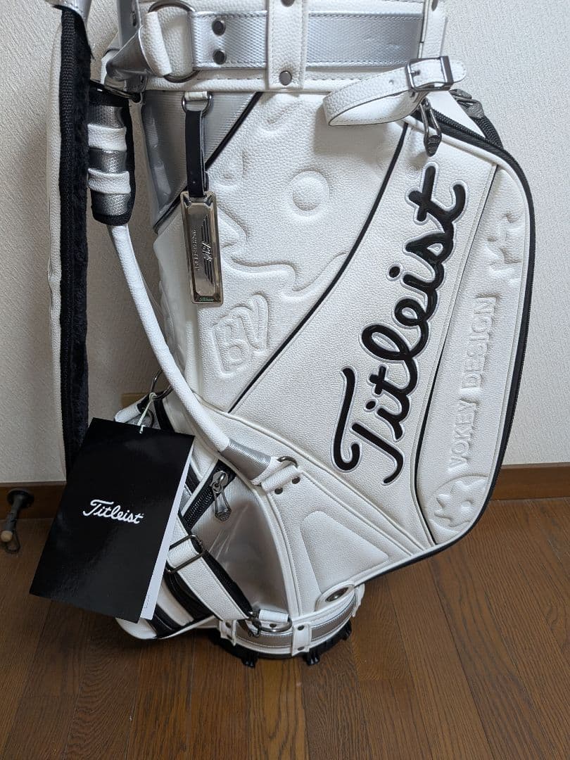 Titleist プロゴルフバッグ ホワイト
