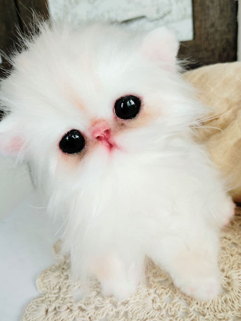 エキゾチック♡子猫のぷんちゃん♡アートドール♡ぬいぐるみ♡