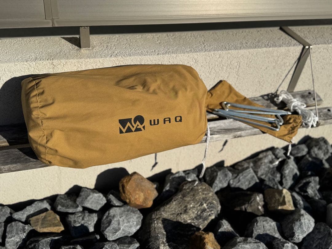 WAQ キャンプ　フロントウォール　ベージュ